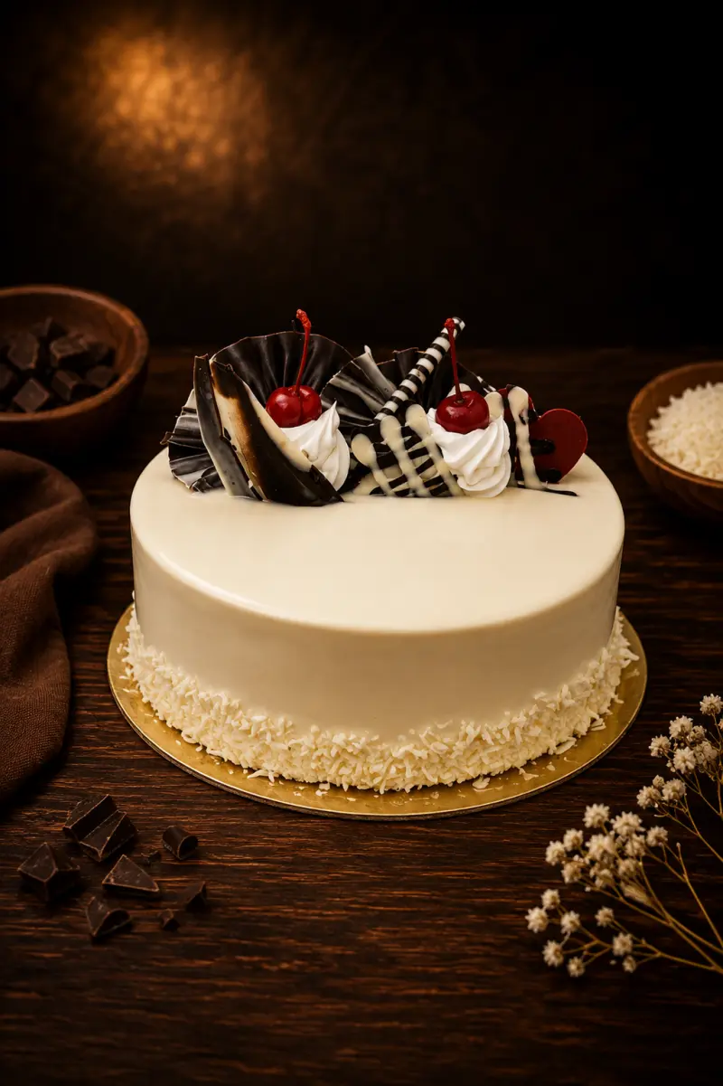 Coconut Milky Bar  Cake