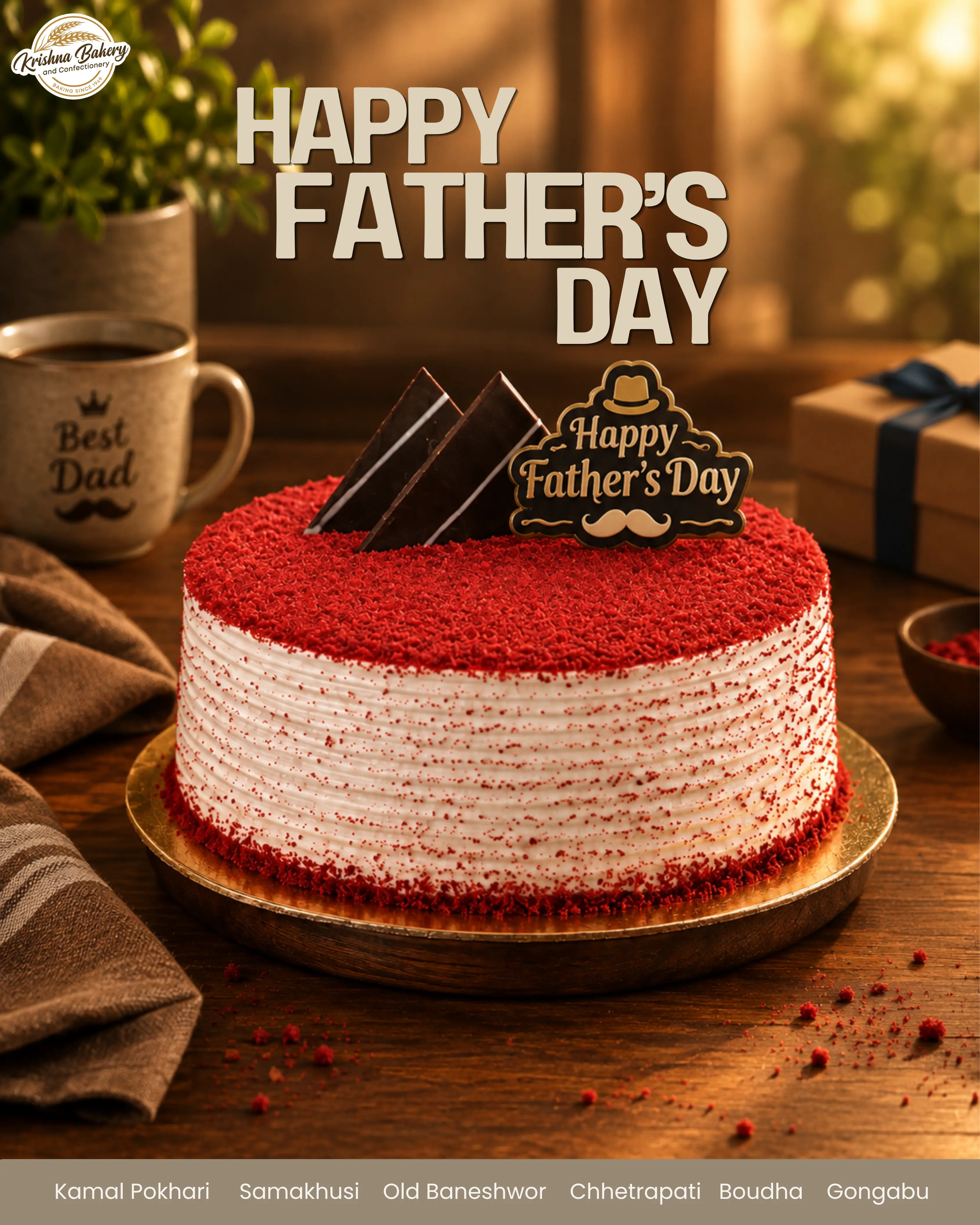 Fathers Day Red Velvet